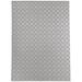 White 24 x 0.08 in Area Rug - Winston Porter Anuar Floral Gray Indoor/Outdoor Area Rug Polyester | 24 W x 0.08 D in | Wayfair