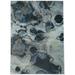 White 36 x 0.08 in Area Rug - Wrought Studio™ McCutchenville Abstract Ivory/Charcoal/Beige Indoor/Outdoor Area Rug Polyester | Wayfair