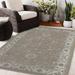 White 48 x 0.08 in Area Rug - Canora Grey Herr Oriental Brown/Ivory Indoor/Outdoor Area Rug Polyester | 48 W x 0.08 D in | Wayfair