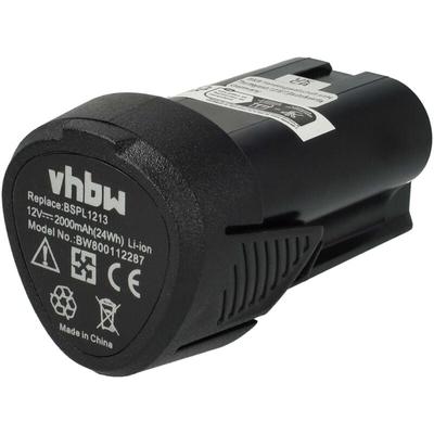 Vhbw - Akku kompatibel mit Hendi Wireless Kebab-Cutter Küchengerät (2000 mAh, Li-Ion, 12 v) Image