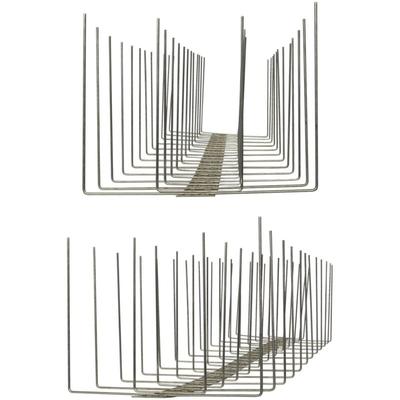 Pestsystems - 5 Meter (10 x 0,5m) Taubenspikes 4-reihig auf V2A-Titan - hochwertige Lösung für