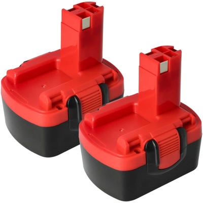 2x Akku kompatibel mit Bosch 3454-01, 3454SB, 32614-2G, 33614-2G, 3454, 34614, 35614, 33614 Image