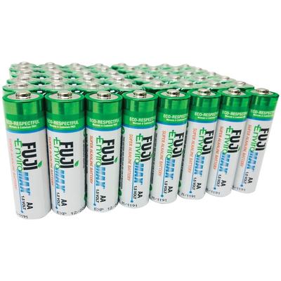 Fuji Batteries 4300SP48 EnviroMax AA Digital Alkaline Batteries (48 pk) - N/A