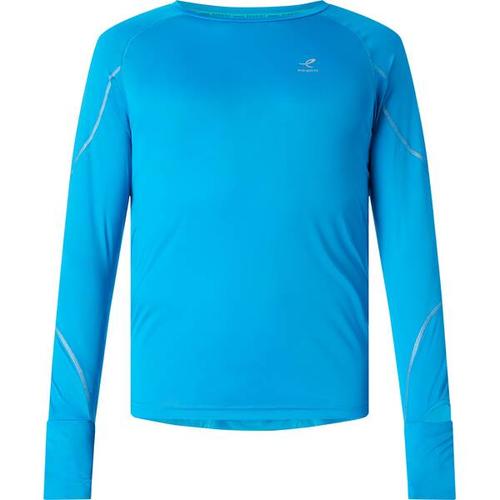 ENERGETICS Herren Running-Longshirt Zolo, Größe L in Blau