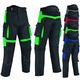 RXL Motorbike Trousers Waterproof Armoured Motorcycle Pants Cordura Textile Fabric Protective Trousers with Removeable Protectors (Green, W40-L32)