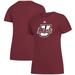 Women's adidas Burgundy UMass Minutemen Amplifier Team Logo T-Shirt