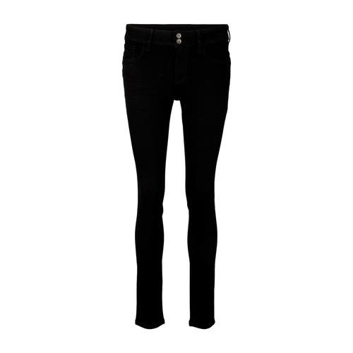 TOM TAILOR Damen Alexa Skinny Jeans, schwarz, Gr. 33/32