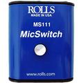 Rolls MS111 Mic Switch - Latching or Momentary Microphone Mute Switch MS111