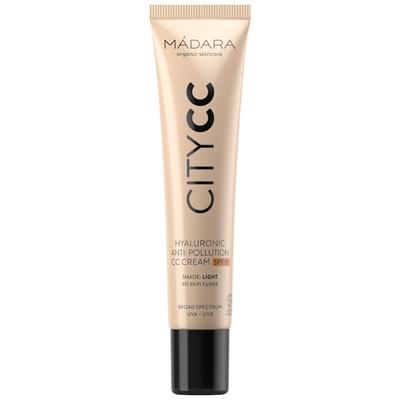 MÁDARA City CC Hyaluronic Anti-Pollution LSF15 Cream LIGHT 40 ml Hellbraun Image