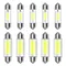 10 pièces C5W Led C10W guirlande lumières lumière intérieure 31mm 36mm 39mm feston voiture Doom lampe lampe de lecture Auto lampe 12V 6000K