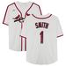 Ozzie Smith St. Louis Cardinals Autographed White Nike Cooperstown Collection Replica Jersey with "The Wizard" Inscription