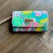 Lilly Pulitzer Bags | Lily Pulitzer Palm Wristlet Wallet | Color: Gold/Pink | Size: Os