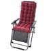 Patio Chaise Lounger Cushion Rocking Chair Sofa Cushion Mat with Ties