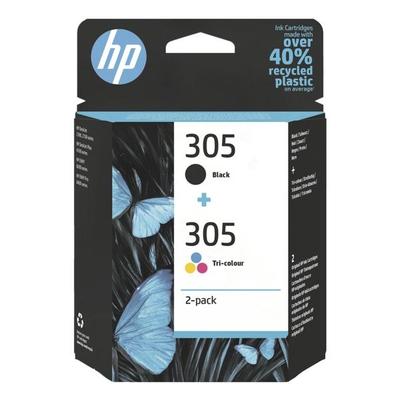 2er-Pack Tintenpatronen »HP 6ZD17AE« HP 305 schwarz, HP