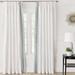 Eastern Accents Amberlynn Solid Room Darkening Pinch Pleat Single Curtain Panel Metal | 96 H in | Wayfair 7LR-CLB-457D