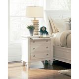 Lark Manor™ Caprice 3 - Drawer Nightstand Wood in White | 29.75 H x 29 W x 16.5 D in | Wayfair EB74A87305AC4A9F9EA2F25AC2779C2D