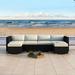 Wade Logan® Suffern 6 Piece Sunbrella Sectional Set w/ Cushions | Outdoor Furniture | Wayfair E244BF5D2E944C8E95D249DF070320B2