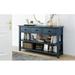 Red Barrel Studio® 50" Console Table Wood in Blue | 30 H x 50 W x 16 D in | Wayfair 9429996A0ABE4FAEB35230404A58C4FC