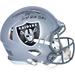 Charles Woodson Oakland Raiders Autographed Riddell Speed Authentic Helmet with "Just Win Baby" Inscription