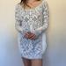 Free People Dresses | Free People Long Sleeve Mini Dress | Color: Gray | Size: Xs