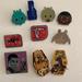 Disney Other | 10 Authentic Star Wars Disney Pins | Color: Cream | Size: Os