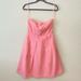 J. Crew Dresses | J.Crew Pink Strapless Dress | Color: Pink | Size: 4