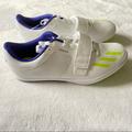 Adidas Shoes | Men’s Adidas Jumpstar Track Spikes Size 9 New | Color: Purple/White | Size: 9