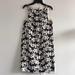 Kate Spade Dresses | Kate Spade Floral Print Sleeveless Mini Dress | Color: Gray/White | Size: 0