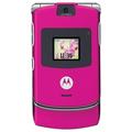 Motorola V3 Sim Free Mobile Phone - Hot Pink