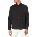 ESPRIT Men's 991EE2F301 Shirt, 001/Black, S
