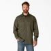 Dickies Men's Flex Ripstop Long Sleeve Shirt - Rinsed Military Green Size M (WL703)