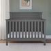 Child Craft Farmhouse 4-in-1 Convertible Crib Wood in Gray | 47 H x 30.8 W in | Wayfair F39101.57