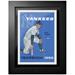 New York Yankees 1959 Vintage 12'' x 16'' Framed Program Cover