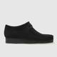 Clarks Originals original wallabee shoes in black