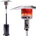 47,000 BTU Outdoor Standing Patio Propane Heater With Wheels - N/A