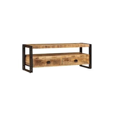 vidaXL TV-Schrank 120 x 35 x 45 cm Mangoholz Massiv