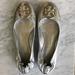 Tory Burch Shoes | Authentic Silver On Silver Tory Burch Flats Sz 8 | Color: Silver | Size: 8