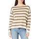 edc by Esprit Women's 041CC1I304 Sweater, 347/Light Khaki 3, S Regular