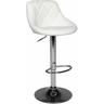 Tabouret de bar blanc JASPER