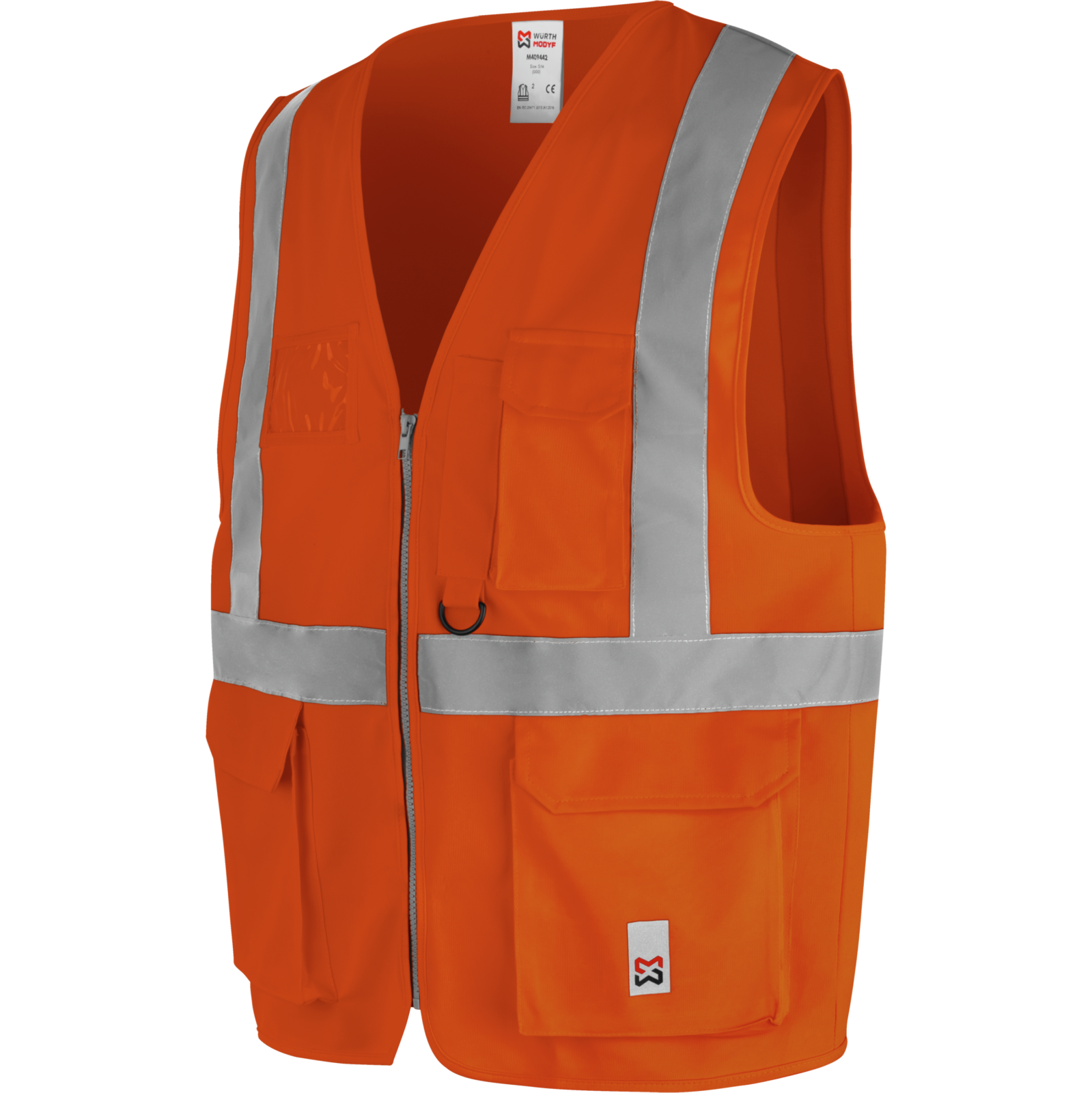 Gilet haute-visibilité multipoches LUMEN orange Würth MODYF
