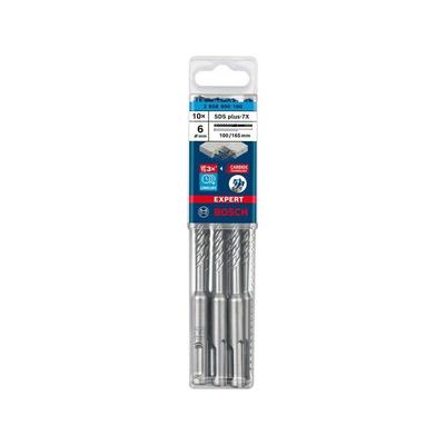 Professional Expert sds plus-7X Hammerbohrer, 6 x 100 x 165 mm, 10-tlg. (2608900160) - Bosch