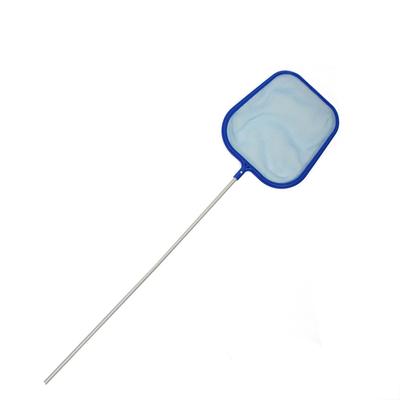 61.5" Silver Blue Mini Pool Leaf Skimmer Head Fixed Length Pole