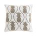 Tommy Bahama Pineapple Resort Embroidered Square Throw Pillow