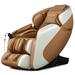 Costway Faux Leather Adjustable Width Heated Massage Chair Faux Leather/Water Resistant | 44.5 H x 30 W x 61.5 D in | Wayfair JL10003WL-CF