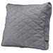 Classic Accessories Montlake Fadesafe Patio Chair/Loveseat Back Quilted Cushion Polyester in Gray | 25 W in | Wayfair 62-064-GREY-EC