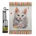 Breeze Decor American Short Hair Happiness Garden Flag Set Cat Animals 13 X18.5 Inches Double-Sided Decorative House Decoration Yard Banner | Wayfair