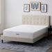 California King Medium 10" Gel/Foam Mattress - Lucid Comfort Collection 10” Gel Memory Foam Feel | 84 H x 76 W 10 D in Wayfair LU10CK3PMF