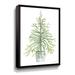 Winston Porter Pine Tree in Pot - Graphic Art on Canvas in White | 48 H x 36 W x 2 D in | Wayfair 3439BDE2BA51497788A7453B28429518