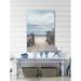 Highland Dunes Wooden Fence - Wrapped Canvas Painting Canvas in White | 36 H x 24 W x 1.5 D in | Wayfair 4CDEF6301DE54813A9547DFB9767B9C0