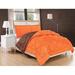 Latitude Run® Goose Down Alternative Reversible 3Pc Comforter Set Microfiber in Brown | 12 H x 14 W x 6 D in | Wayfair
